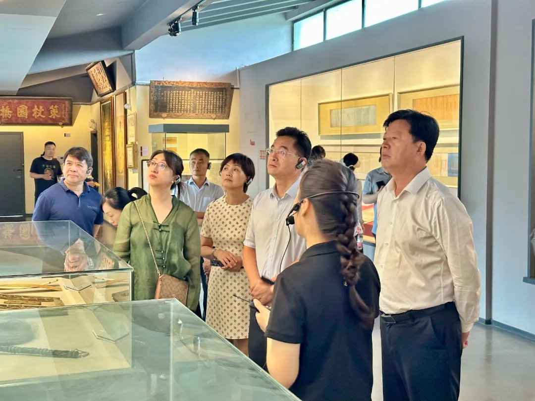 资讯 | 省、市社科联领导及省委巡视组到访圣旨博物馆参观调研