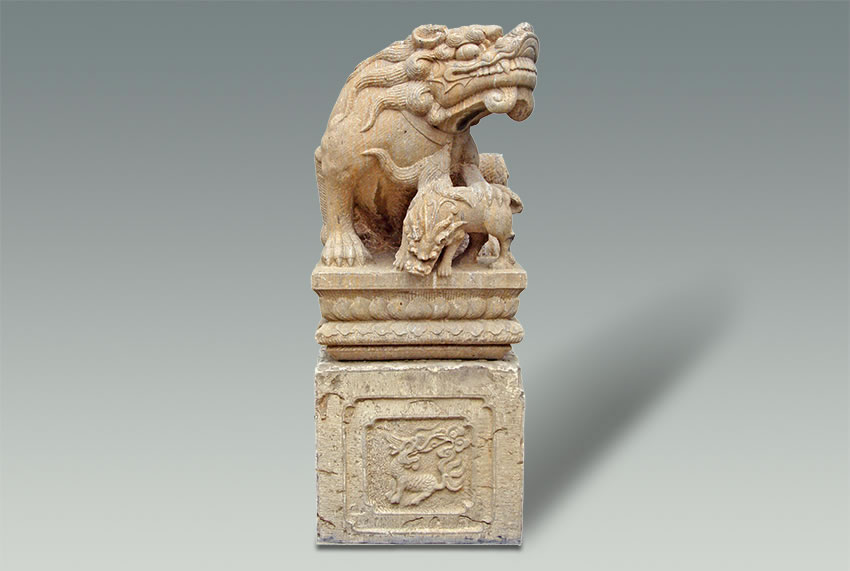 Lion in Qing Dynasty