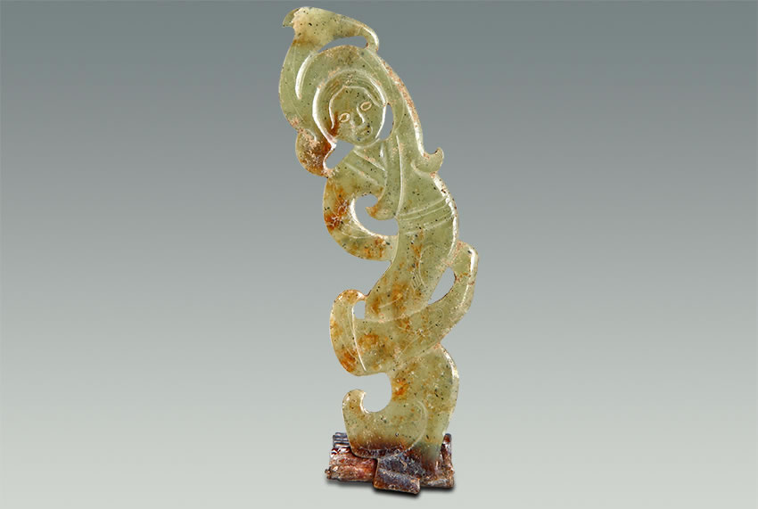 Jade dancers in Han Dynasty